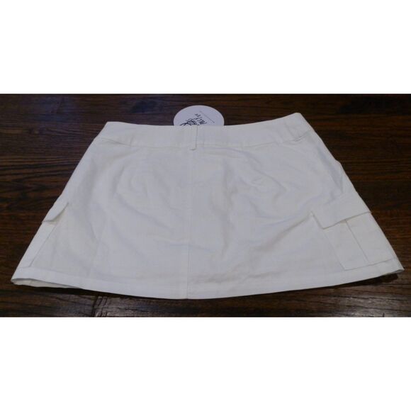 Princess Polly Jameson Mini Skirt White Women's Size 0 NWT - Picture 2 of 4